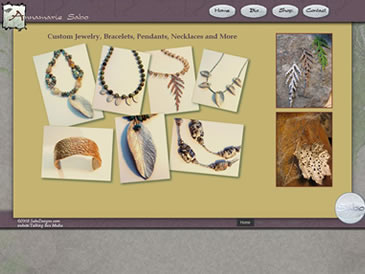 Sabo Designs Jewelry Website created by Talking Box Media